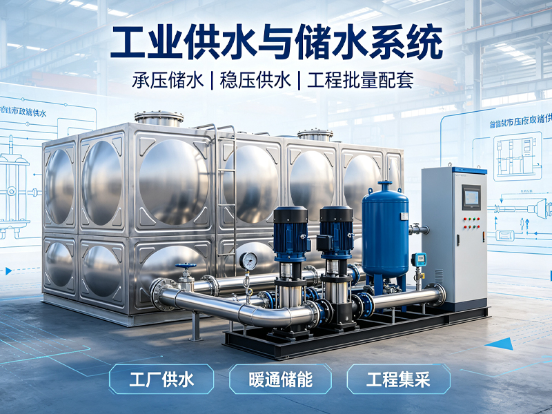 工业供水与储水系统