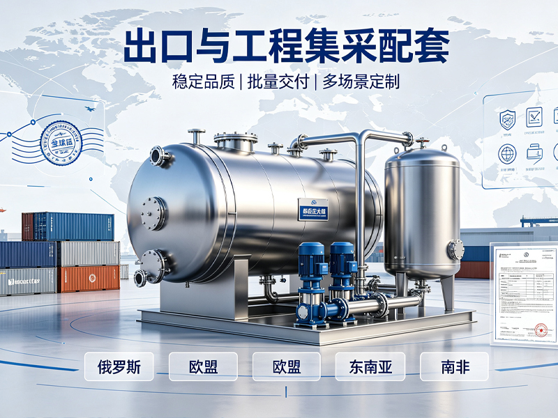  出口与工程集采配套